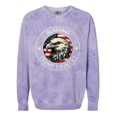 Alabama Trump Country Colorblast Crewneck Sweatshirt