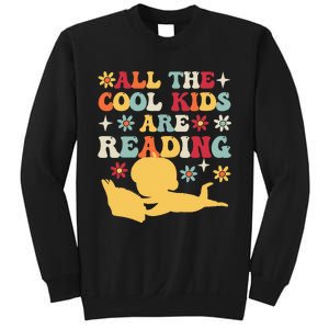 All The Cool Are Reading Book Lover Librarian Bookworm Sweatshirt