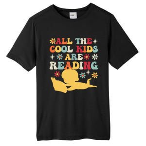 All The Cool Are Reading Book Lover Librarian Bookworm Tall Fusion ChromaSoft Performance T-Shirt