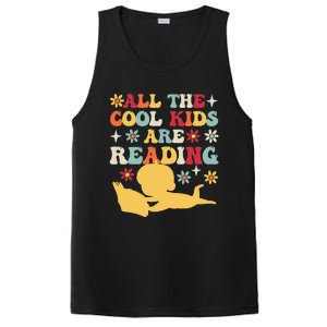 All The Cool Are Reading Book Lover Librarian Bookworm PosiCharge Competitor Tank