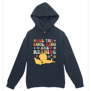 All The Cool Are Reading Book Lover Librarian Bookworm Urban Pullover Hoodie