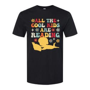 All The Cool Are Reading Book Lover Librarian Bookworm Softstyle CVC T-Shirt