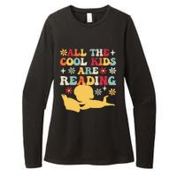 All The Cool Are Reading Book Lover Librarian Bookworm Womens CVC Long Sleeve Shirt