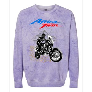 Africa Twin Crf1000l Active Colorblast Crewneck Sweatshirt