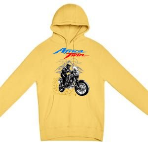 Africa Twin Crf1000l Active Premium Pullover Hoodie