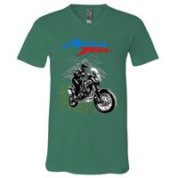 Africa Twin Crf1000l Active V-Neck T-Shirt