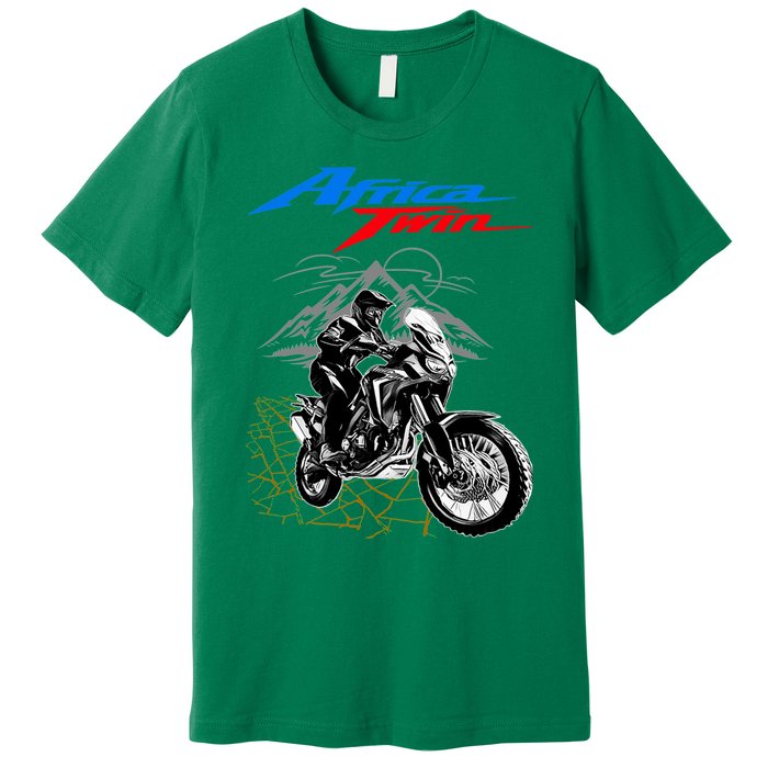 Africa Twin Crf1000l Active Premium T-Shirt