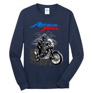 Africa Twin Crf1000l Active Tall Long Sleeve T-Shirt