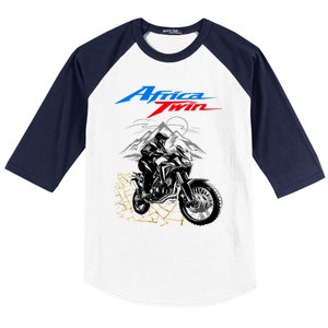 Africa Twin Crf1000l Active Baseball Sleeve Shirt