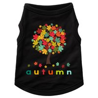 Autumn Tree Colorful Festive Doggie Tank