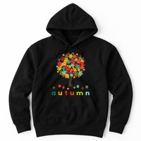 Autumn Tree Colorful Festive Hoodie