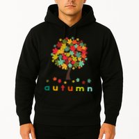 Autumn Tree Colorful Festive Hoodie