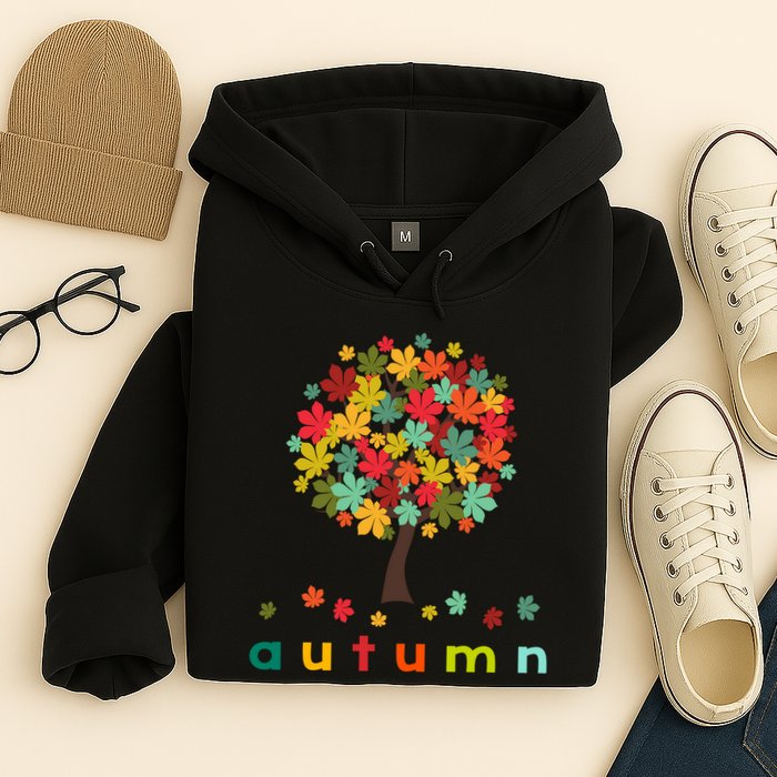 Autumn Tree Colorful Festive Hoodie