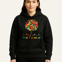 Autumn Tree Colorful Festive Hoodie