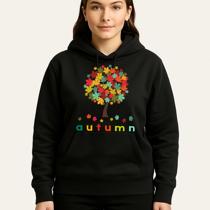 Autumn Tree Colorful Festive Hoodie