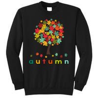 Autumn Tree Colorful Festive Sweatshirt