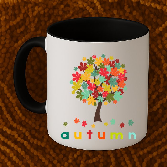 Autumn Tree Colorful Festive Mug