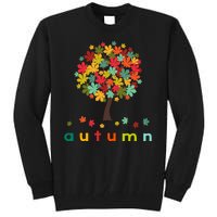 Autumn Tree Colorful Festive Tall Sweatshirt