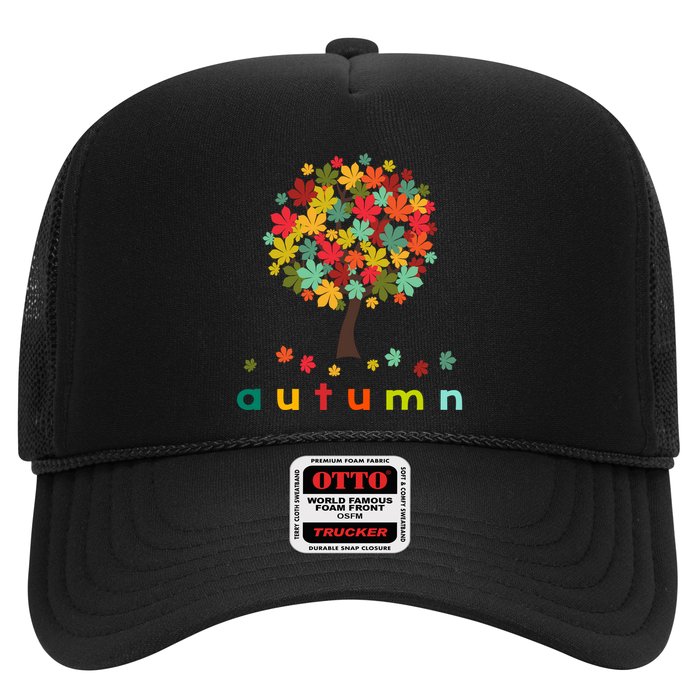 Autumn Tree Colorful Festive Hat