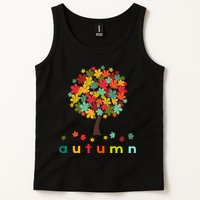 Autumn Tree Colorful Festive Tank Top