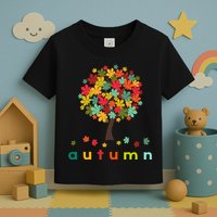 Autumn Tree Colorful Festive Toddler T-Shirt