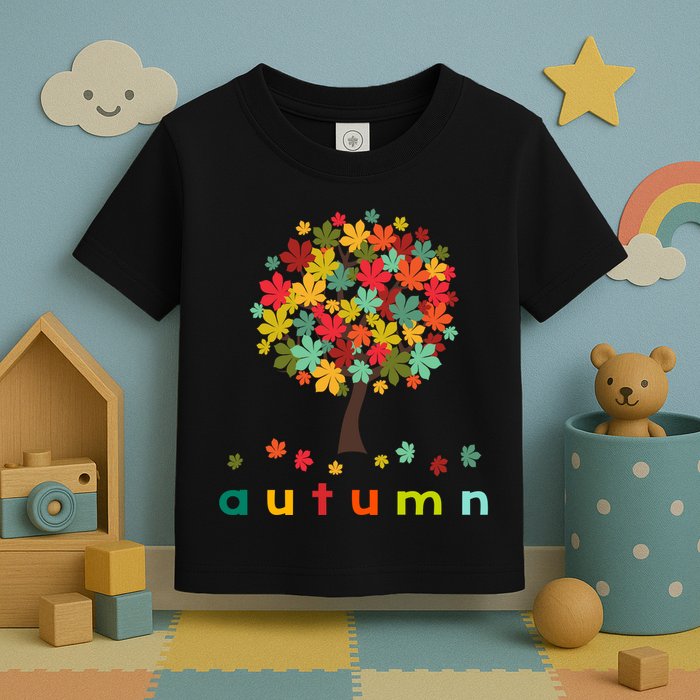 Autumn Tree Colorful Festive Toddler T-Shirt