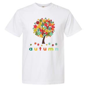 Autumn Tree Colorful Festive Garment-Dyed Heavyweight T-Shirt