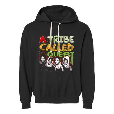 A Tribe Called Quest 90s Throwback Meaningful Gift Garment-Dyed Fleece Hoodie