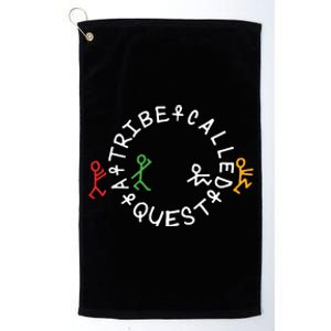 A Tribe Called Quest Circle Logo Grey Funny Gift Platinum Collection Golf Towel