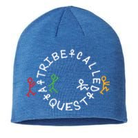 A Tribe Called Quest Circle Logo Grey Funny Gift Sustainable Beanie