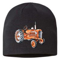 Allis Tractor Chalmers D17 Watercolor Sustainable Beanie