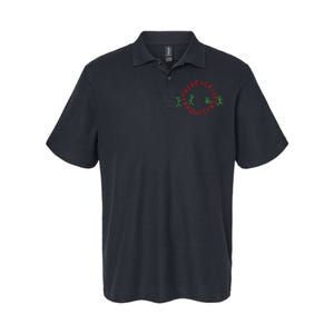 A Tribe Called Quest Circle Logo Black Softstyle Adult Sport Polo