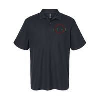 A Tribe Called Quest Circle Logo Black Softstyle Adult Sport Polo