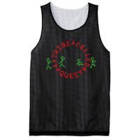 A Tribe Called Quest Circle Logo Black Mesh Reversible Basketball Jersey Tank