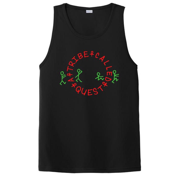 A Tribe Called Quest Circle Logo Black PosiCharge Competitor Tank