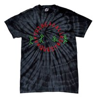 A Tribe Called Quest Circle Logo Black Tie-Dye T-Shirt