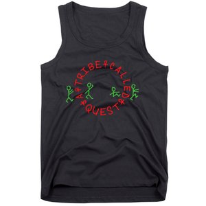 A Tribe Called Quest Circle Logo Black Tank Top