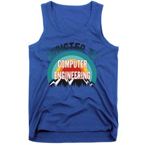 Addicted To Computer Engineering College Major Gift Tank Top