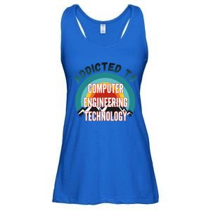 Addicted To Computer Engineering Technology College Major Gi Great Gift Ladies Essential Flowy Tank