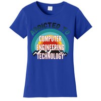 Addicted To Computer Engineering Technology College Major Gi Great Gift Women's T-Shirt