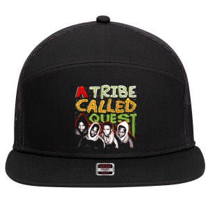 A Tribe Called Quest 90's Throwback Meaningful Gift 7 Panel Mesh Trucker Snapback Hat