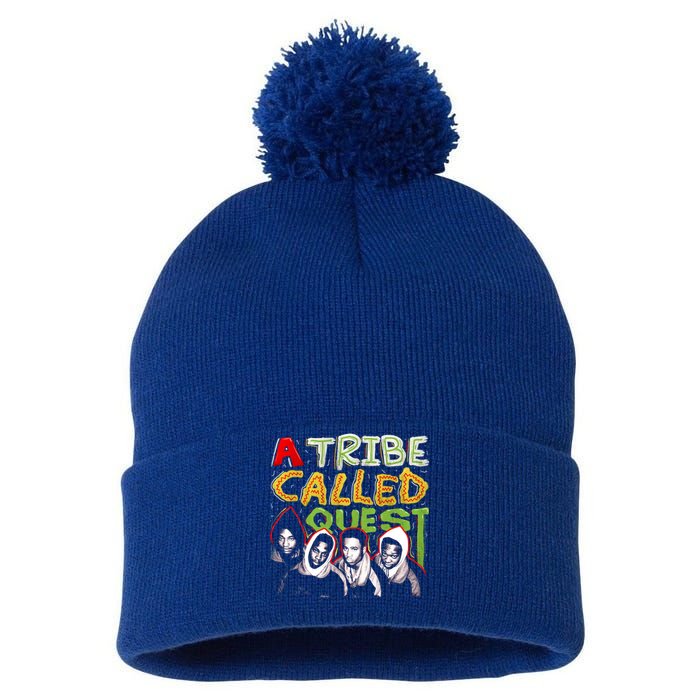 A Tribe Called Quest 90's Throwback Meaningful Gift Pom Pom 12in Knit Beanie