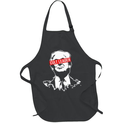 Anti Trump Cult Leader Who Took It Too Far Full-Length Apron With Pockets