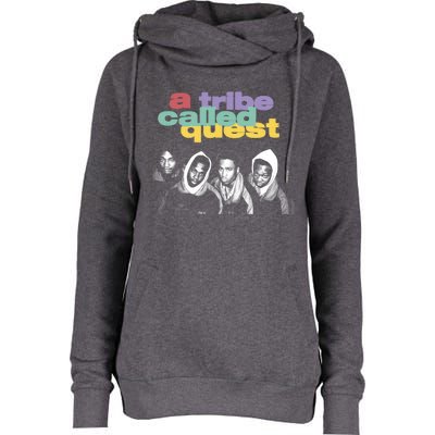 A Tribe Called Quest Group With Pastel Logo Gift Womens Funnel Neck Pullover Hood