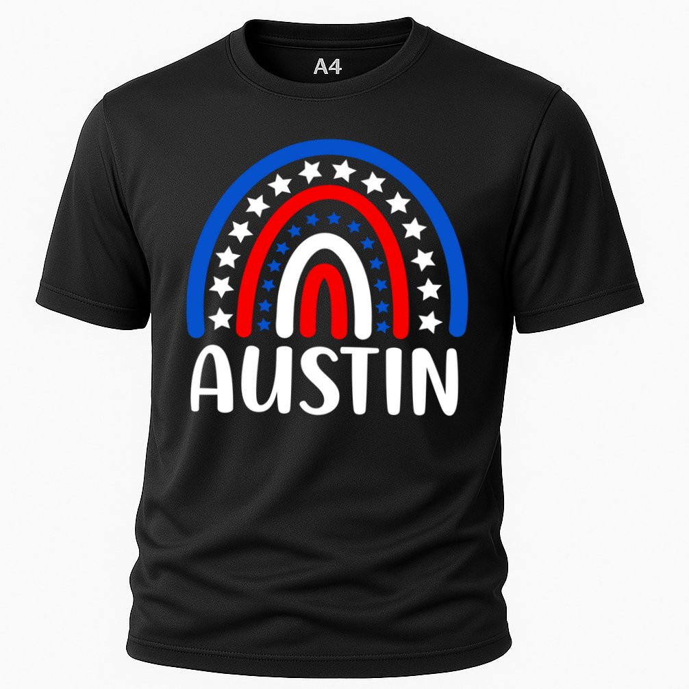 Austin Texas Cute Gift I Love Austin Texas Usa Funny Gift Cooling Performance Crew T-Shirt