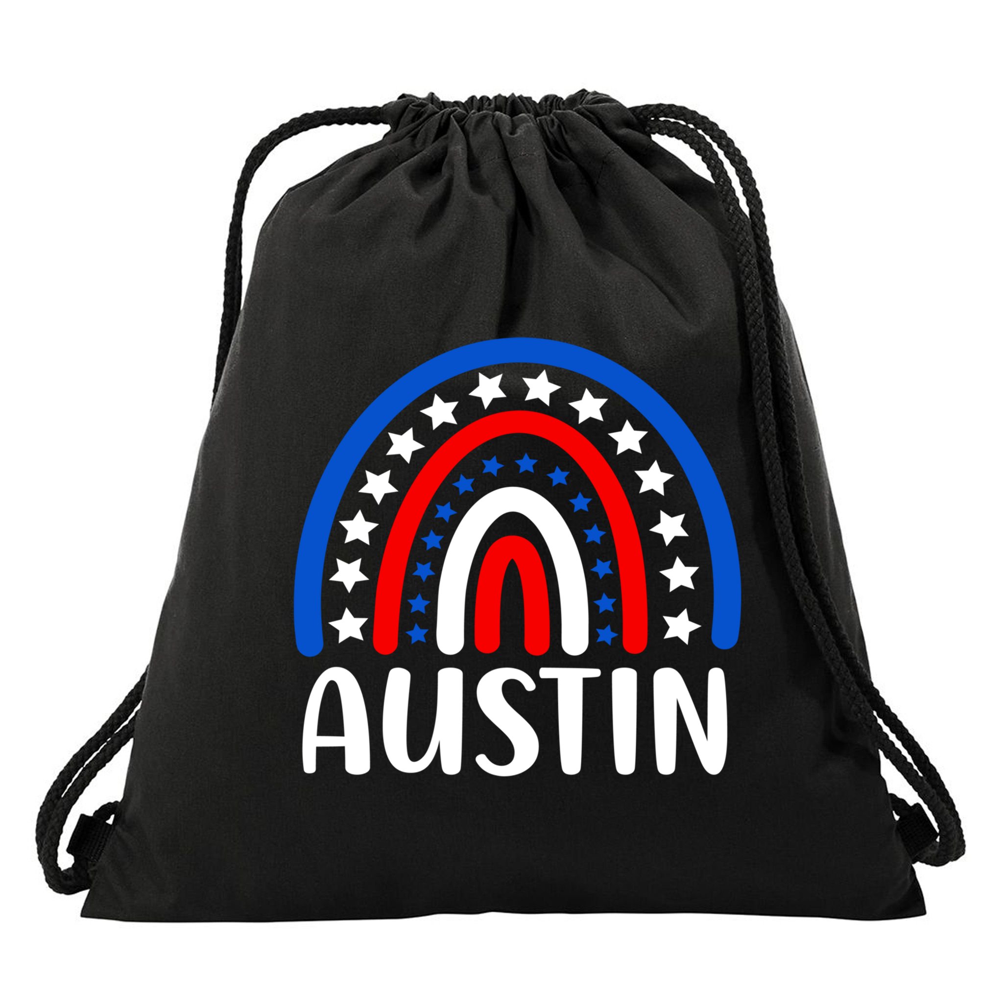 Austin Texas Cute Gift I Love Austin Texas Usa Funny Gift Drawstring Bag