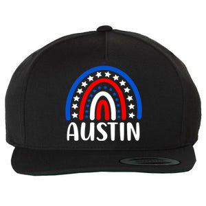 Austin Texas Cute Gift I Love Austin Texas Usa Funny Gift Wool Snapback Cap