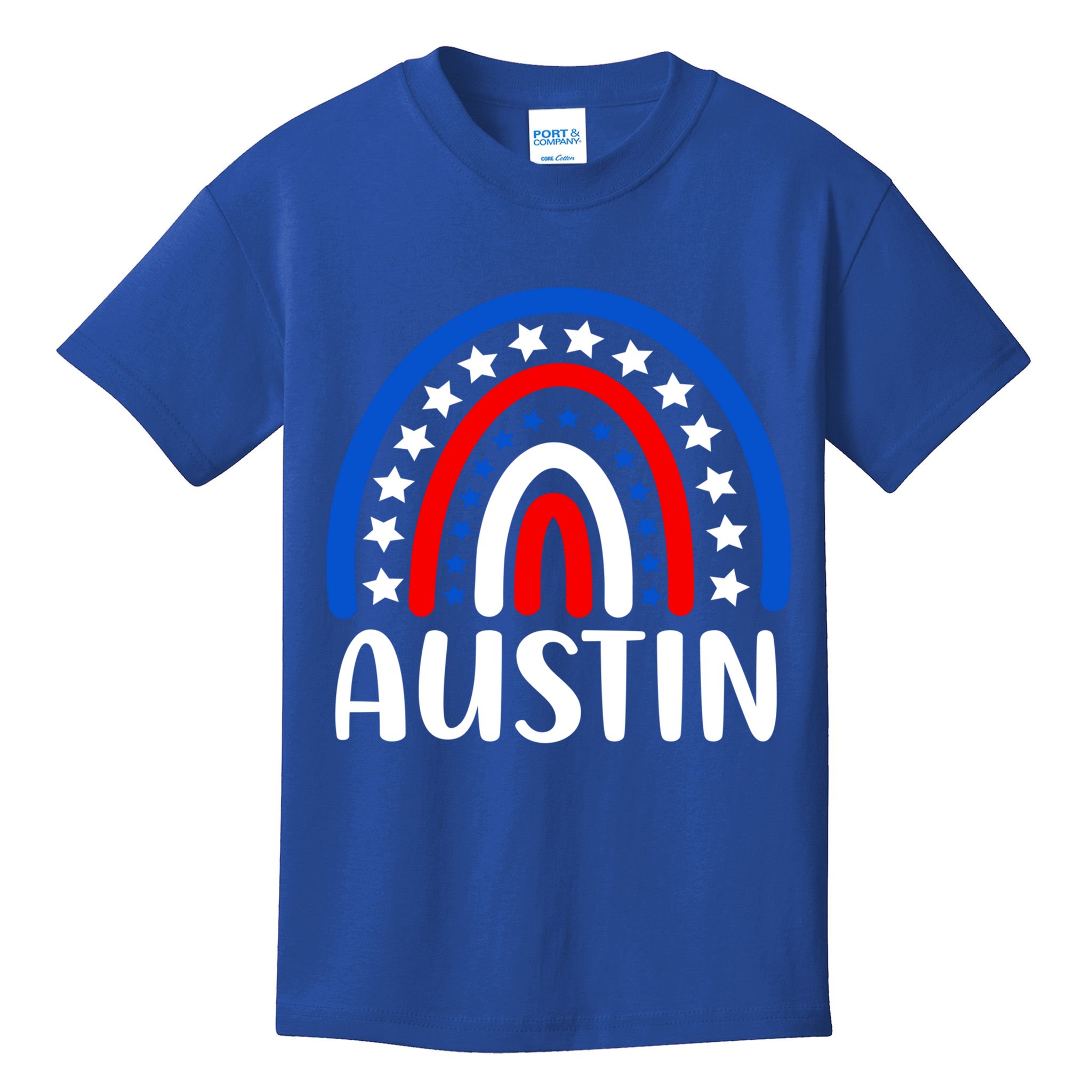Austin Texas Cute Gift I Love Austin Texas Usa Funny Gift Kids T-Shirt