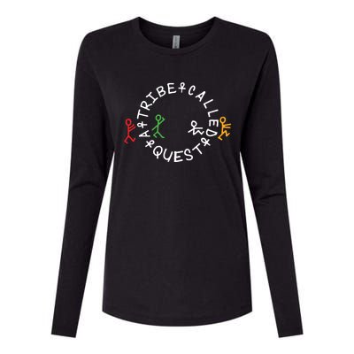 A Tribe Called Quest Circle Logo Grey Funny Gift Womens Cotton Relaxed Long Sleeve T-Shirt