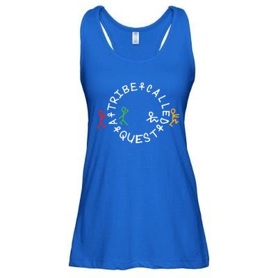 A Tribe Called Quest Circle Logo Grey Funny Gift Ladies Essential Flowy Tank